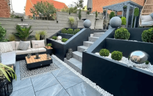 Stunning low maintenance garden design in Newton Abbot