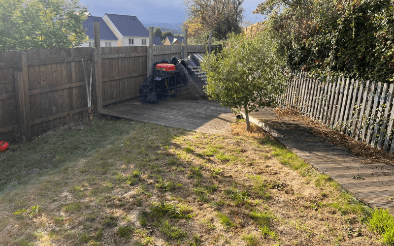 Awkward Garden Space