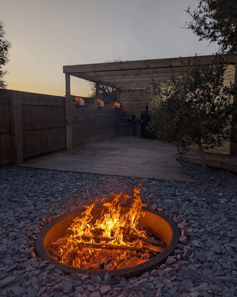 Transformed Awkward Garden Space into a Beautiful, Functional Design