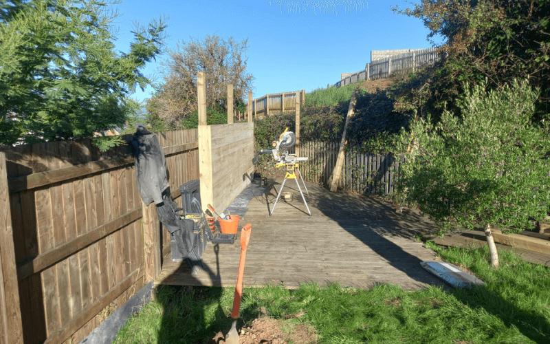 awkward garden space