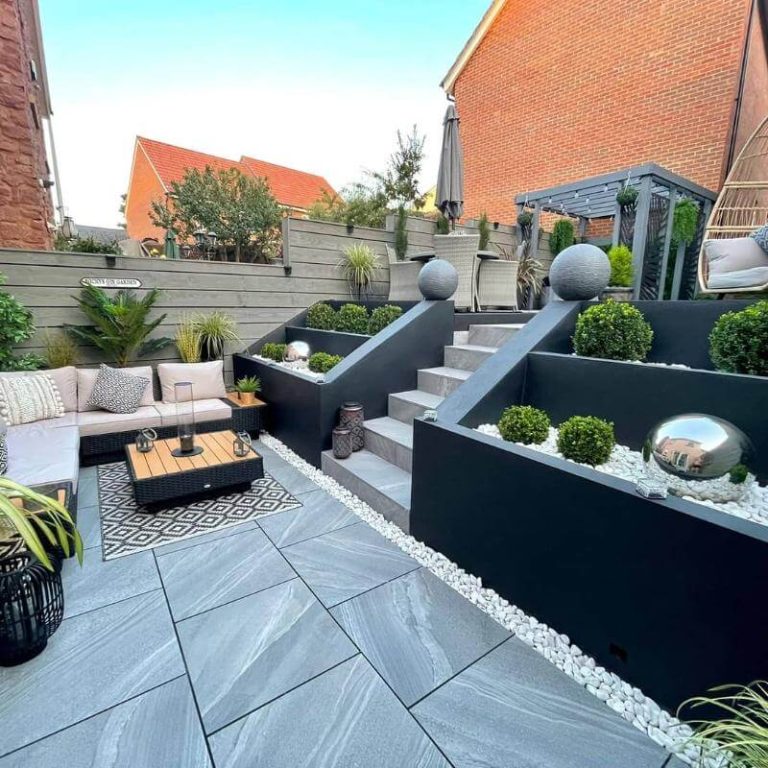 Stunning Garden Transformation in Newton Abbot - low maintenance design