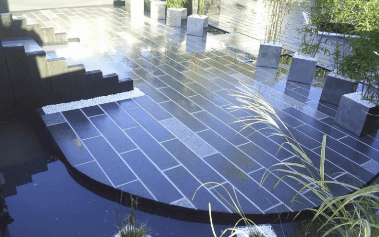 Garden Design with garden paving in Newton Abbot