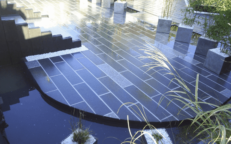 Bespoke patio design in Devon
