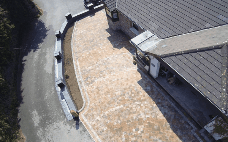 bespoke block paving driveway, tailored to the property’s layout, style and needs.