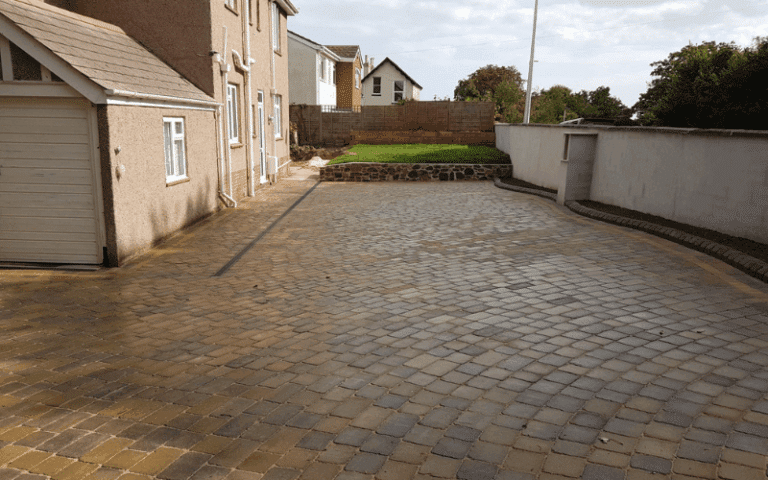 Driveway installation by Jacksons Landscape Designs