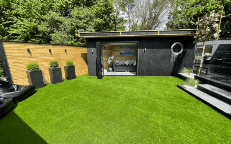 artificial grass installation in Devon