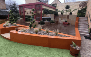 Spring garden redesign in Devon